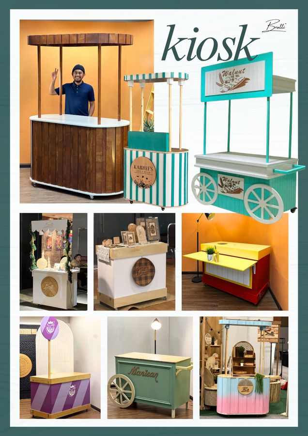 Kiosk build by Benua Brutti